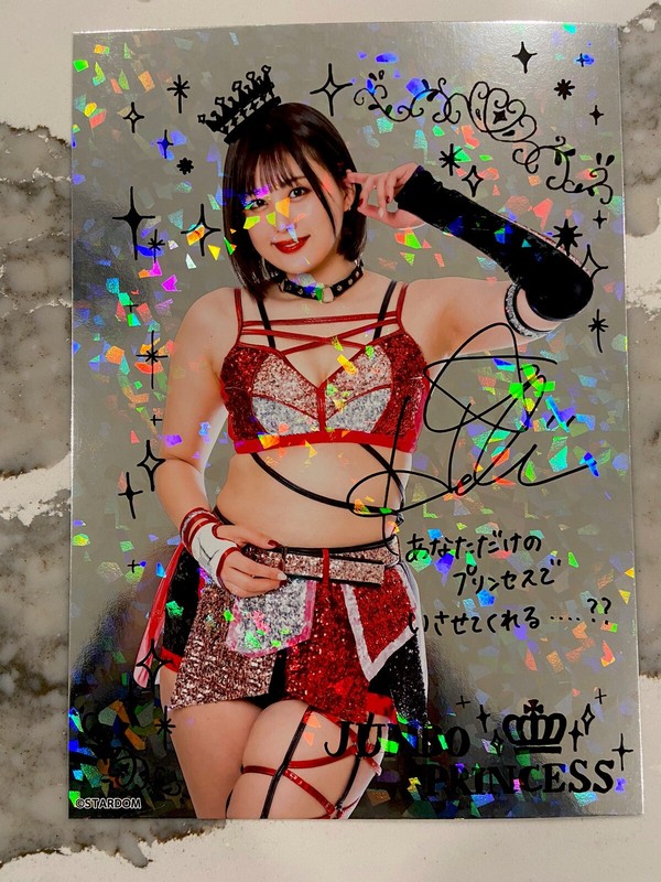 2022 STARDOM Himeka Arita Hologram Portrait DDM Guilia WWE MARIGOLD NXT AEW NJPW