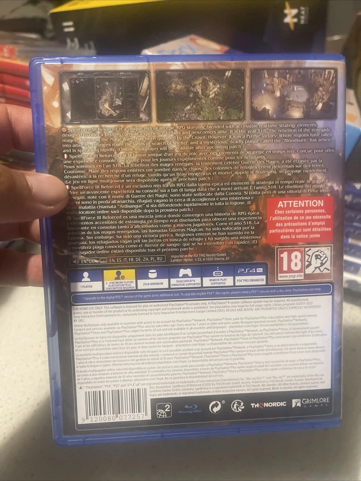 SPELLFORCE III REFORCED - PS4 - PLAYSTATION 4 - compatible PS5 - PAL FR, photo 3 sur 3