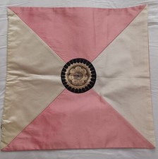      Set of 2 Boho Pink  Cream Embroidered Pillow Cover 17x17  Mandala Sun Throw