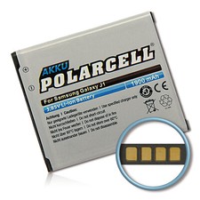 PolarCell Batterie pour Samsung Galaxy J1 Duos SM-J100H EB-BJ100CBZ