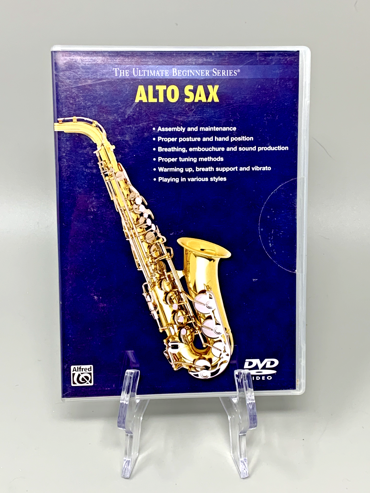 Ultimate Beginner Series Alto Sax DVD