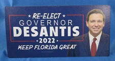 WHOLESALE LOT OF 9 RE ELECT  DESANTIS 2024 MAKE AMERICA FLORIDA MAGNET TRUMP USA