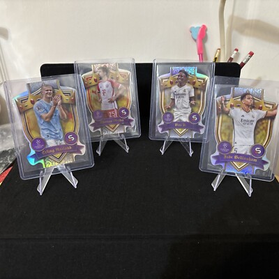 Topps Super Stars 23/24 Royal Shield Chrome Full Set ROY 1-4 