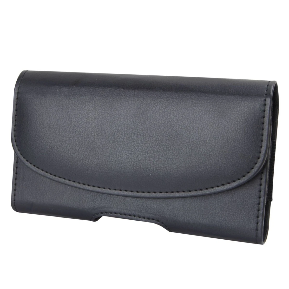 Étui Rotatif 360° Avec Clip Ceinture Pour Alcatel A3 XL - Simili Cuir Noir - Neuf