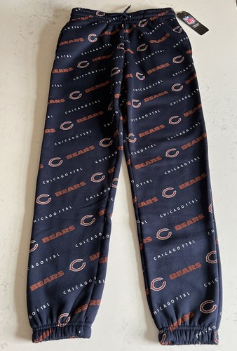 Chicago Bears Active Pants Kids Youth Size Large (14/16) NFL Team Logo Print NEW - Picture 1 of 6