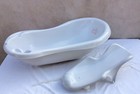 Baignoire pour bébé avec support et siège de bain - Hylat Baby - Puericulture