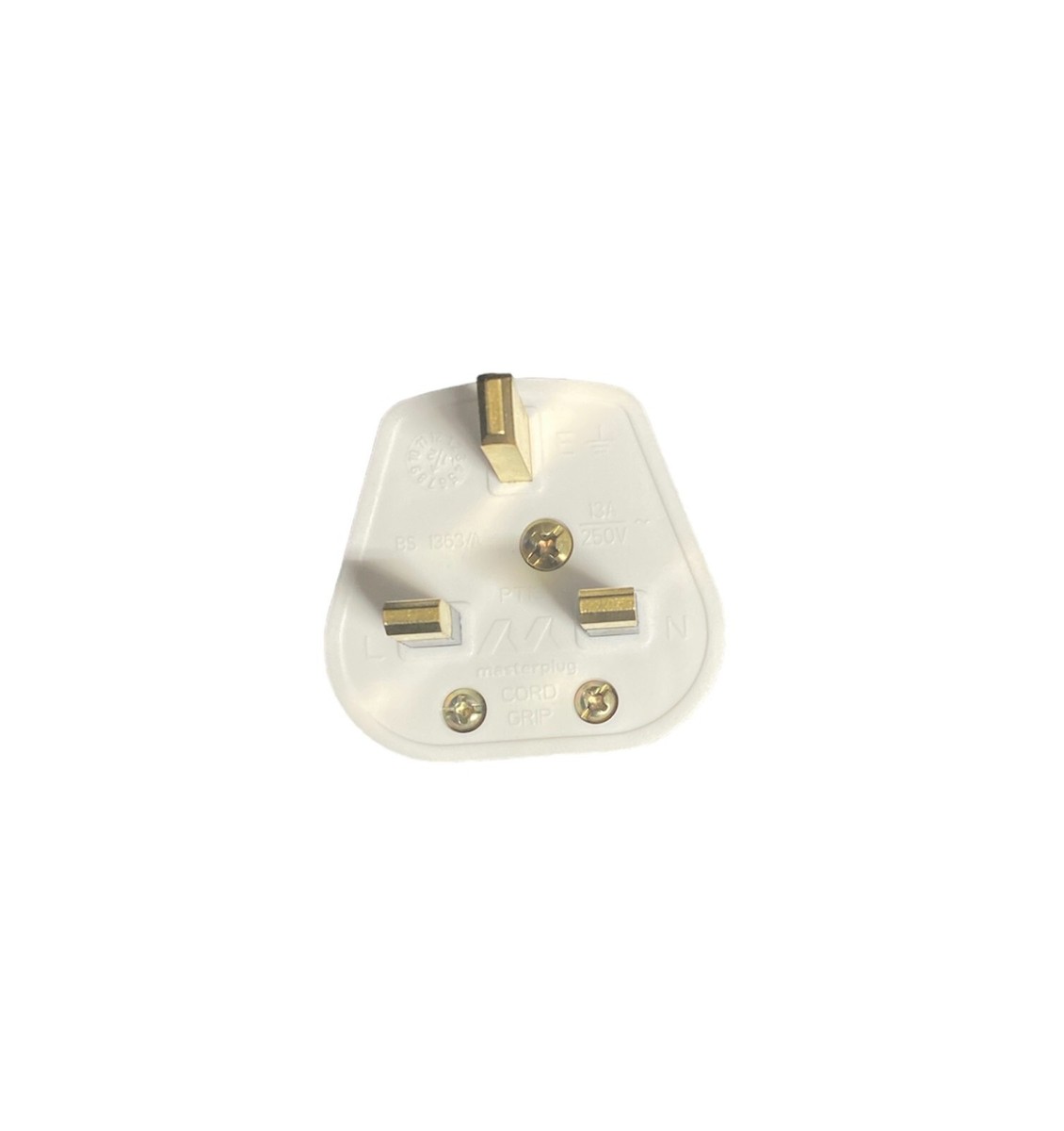 Spina UK Masterplug Bianca 13A 250V – Presa Inglese Standard Per Interni - Foto 4