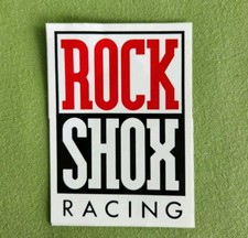 ROCK SHOX RACING Sticker Mountain Bike Fork 3in X 4in