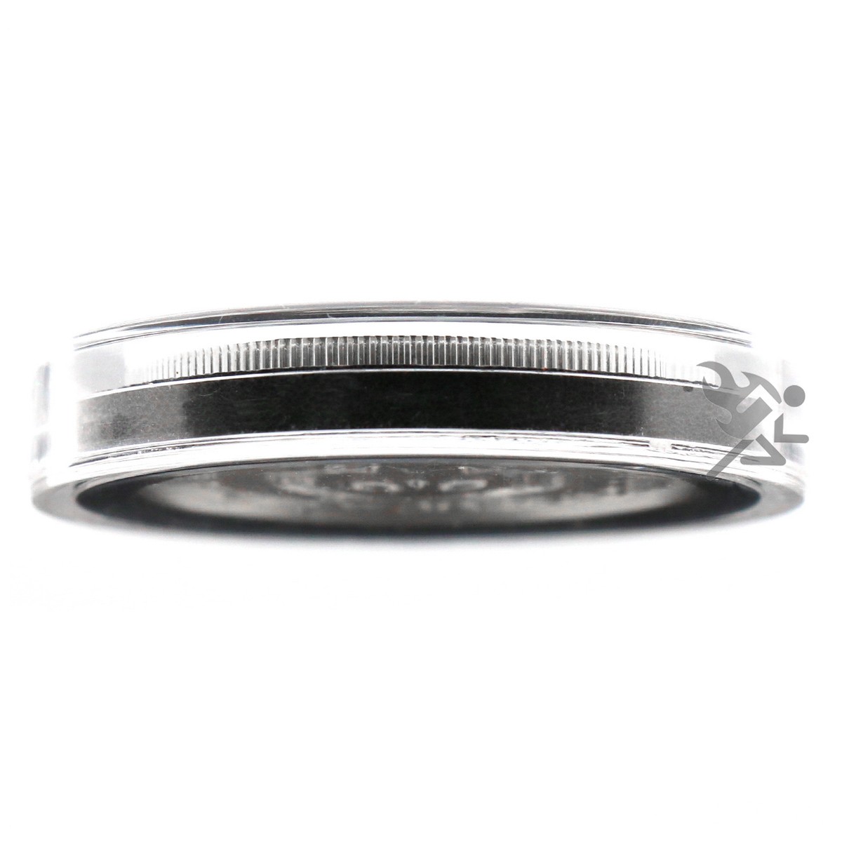 100 Air-Tite T Black Ring Coin Holders for 24mm Coins QUARTERS - $62.99