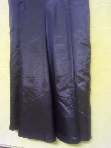 Deep Purple Formal Evening Spaghetti Strap Long Dress Narrow A-line Size 6 Patra - Picture 7 of 9