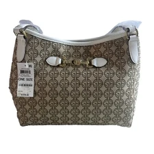 GIANI BERNINI - Logo Jacquard Dome Logo White Style 10013249400 Large