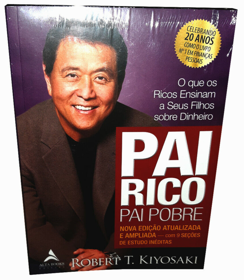 PAI RICO PAI POBRE = ROBERT KIYOSAKI MVB Em Português do Brasil LIVRO LACRADO! - Robert T. Kiyosaki
