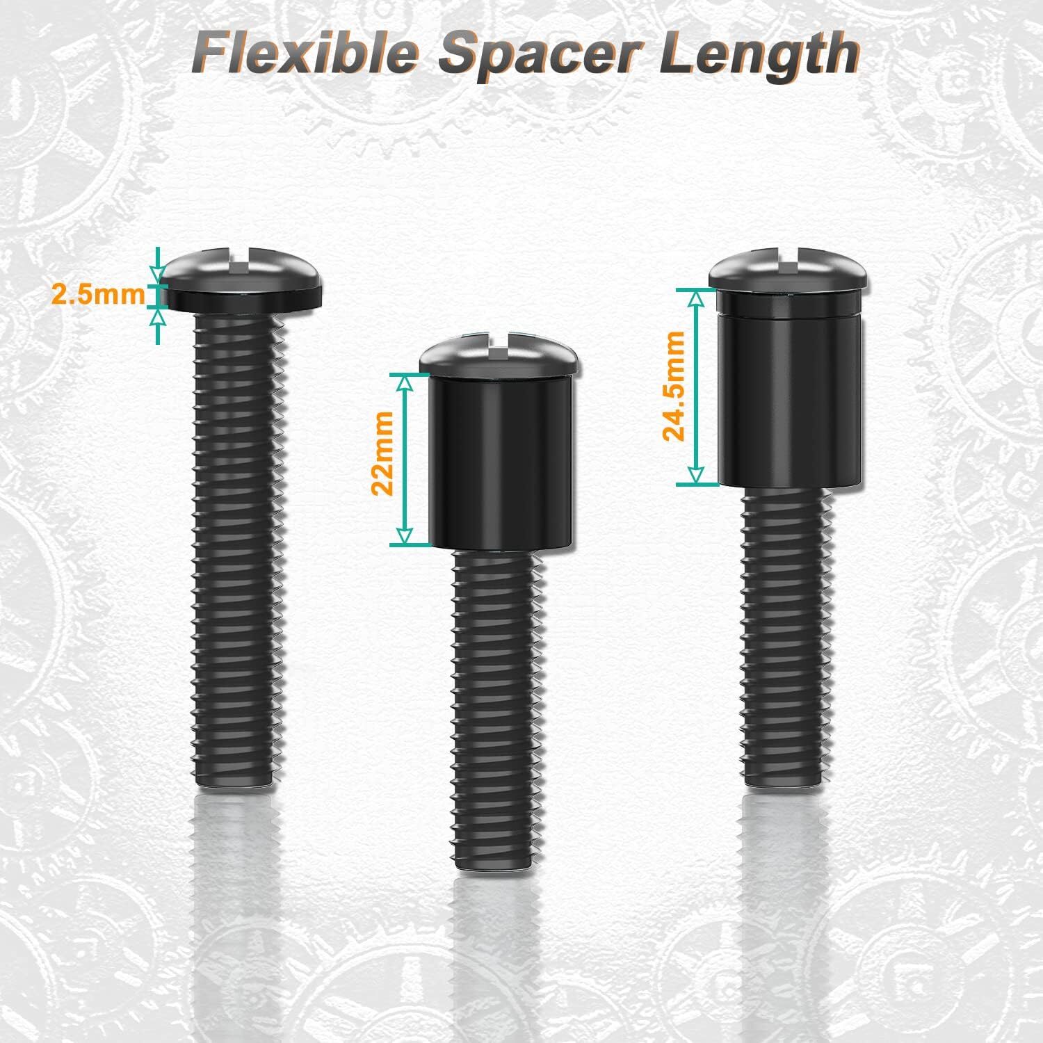 Universal TV Wall Mount Screws Kit Fits For All Samsung TV Mounting TVs