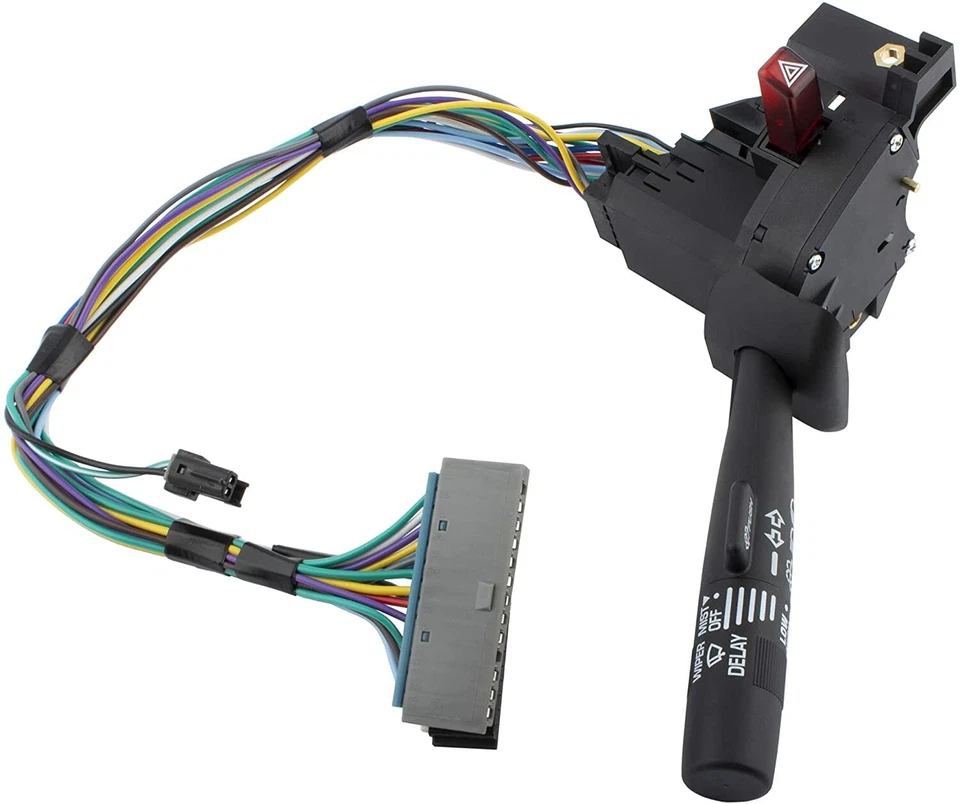 Interruptor de señal de giro para Chevrolet S10 98-2004 con controles de limpiaparabrisas y lavadora Foto 4 de 4