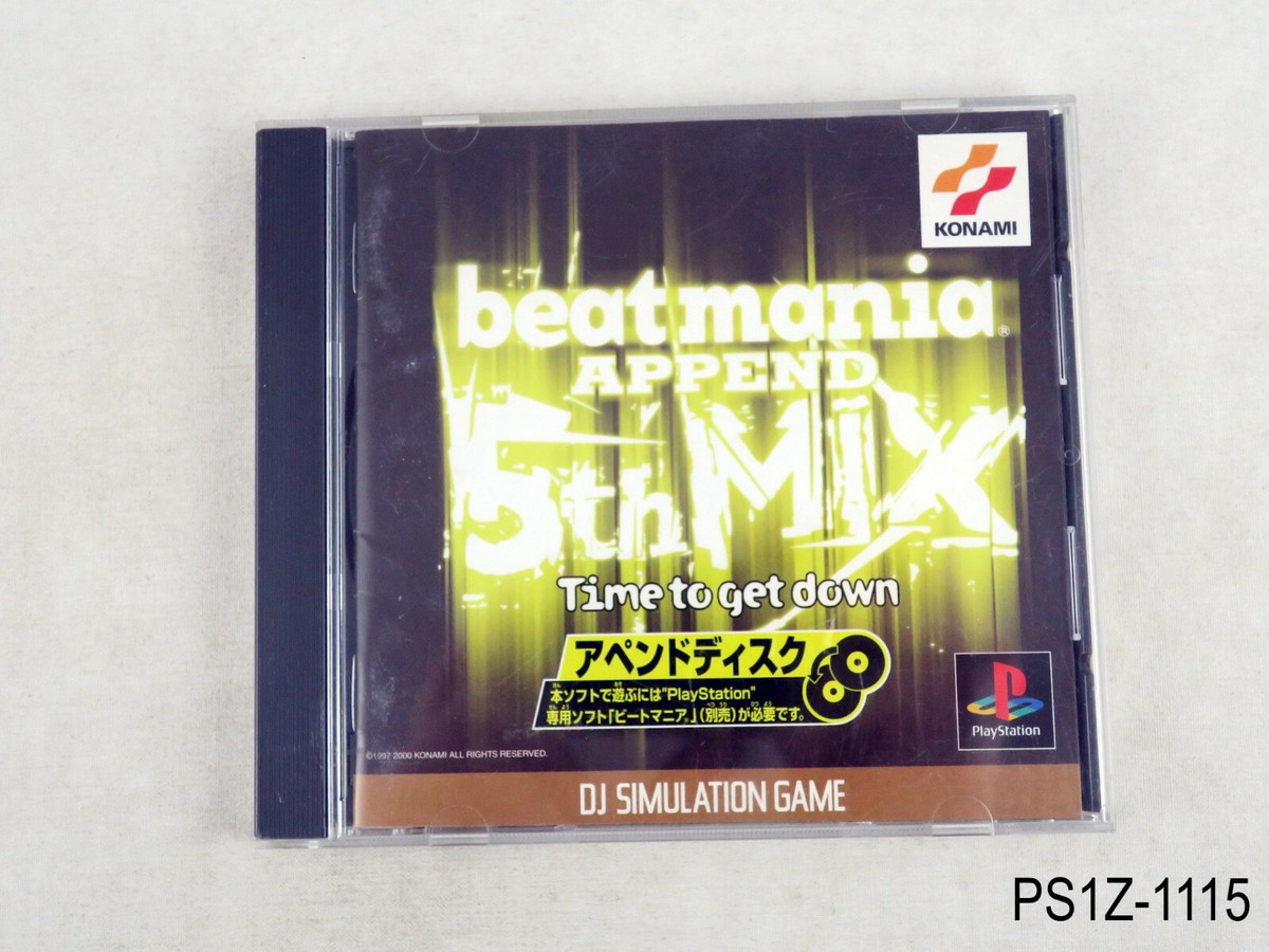 beatmania 5th Mix Append Playstation 1 Japanese Import PS1 PS  