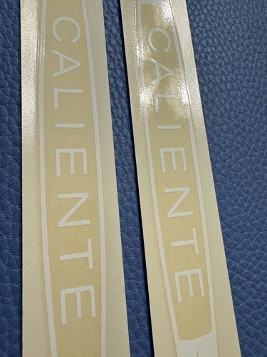 Lot 2 RARE Bicycle Cycling SCHWINN CALIENTE Waterslide Type Decal Sticker USA - Picture 8 of 9