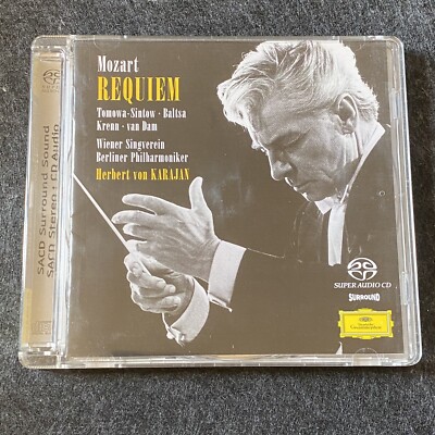 MOZART Requiem In D Minor, K 626 Herbert von Karajan Berliner Philharmon SACD