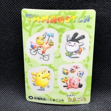 TAMAGOTCHI Poem Sticker Sealdass 1998 Japanese No.16 Rare Bandai Japan F/S