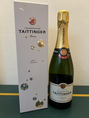 Champagner Taittinger Brut Reserve mit Geschenkkarton NEU OVP