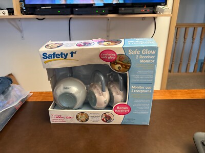 Safety 1st Safe Glow 2 Receiver Baby Monitor. Never Removed From Box