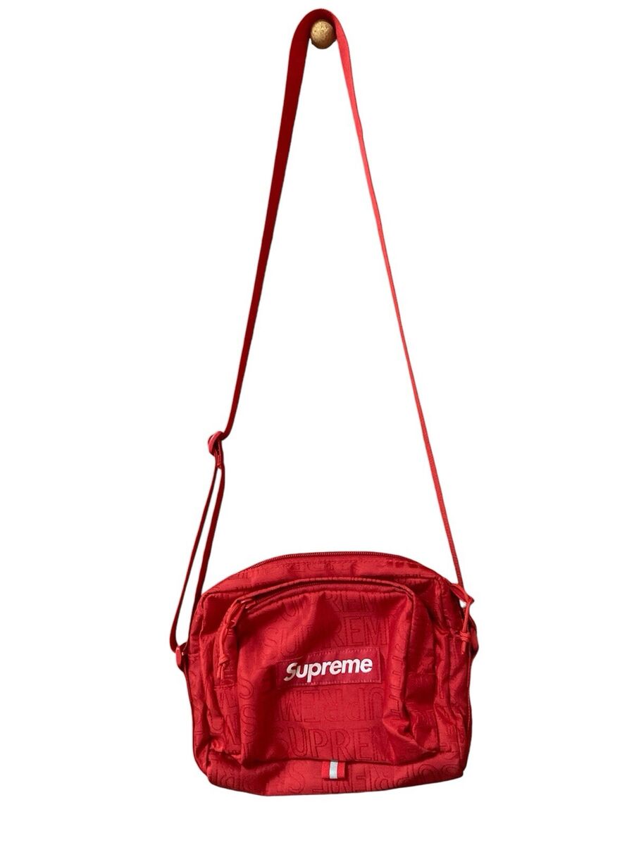 SUPREME Shoulder Bag red | eBay SUPREME Shoulder Bag red | eBay
