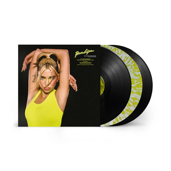 DUA LIPA - Future nostalgia (5th ann.) (2025) 3 LP vinyl black/splatter