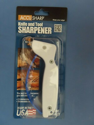 AccuSharp Knife and Tool Sharpener  # 001  Made in the USA   NEW