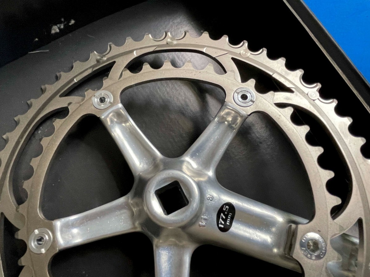 Pédalier Campagnolo Record 10 Vitesses - 177,5mm - 53/39 - Neuf En Boîte (NOS)