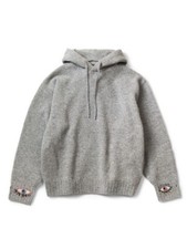  ASK availability First Kapital5G Wool Hooded Sweater SPEAKEASY Embroidery new