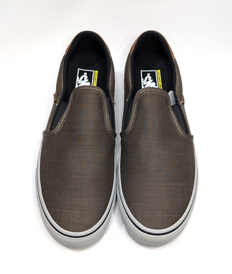 Vans Asher Deluxe Walnut Slip-Ons Men main image 3