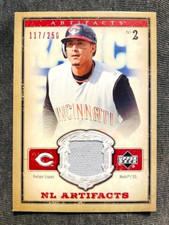 2006 Upper Deck Artifacts Felipe Lopez Game Used Worn Jersey Relic Red /250 Rare