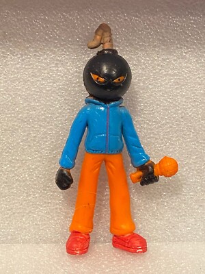 1 Friday Night Funkin' Whitty Plastic 3.5'' Figure w/Wear *Pre-Owned* u2
