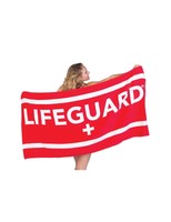 Lifeguard Cotton Beach Towel Lifeguard Cotton Beach Towel