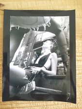 A POINT OF VIEW.14" x 11" DAMAGED KODAK PHOTO PRINT OF BEAUTIFUL GLAMOUR MODEL