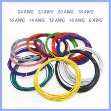 UL1015 PVC Flexible Electronic Wire Stranded Cable 8AWG - 24AWG Tinned Copper
