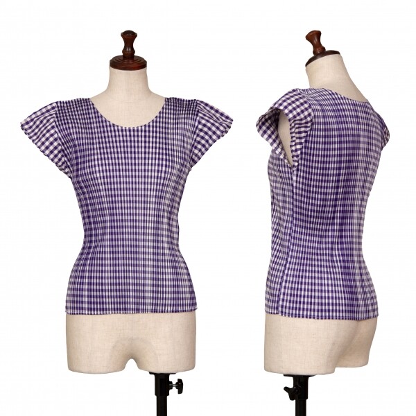 PLEATS PLEASE ブルー size3トップス Pleats Please by Issey Miyake New Colorful Basics 3 Top
