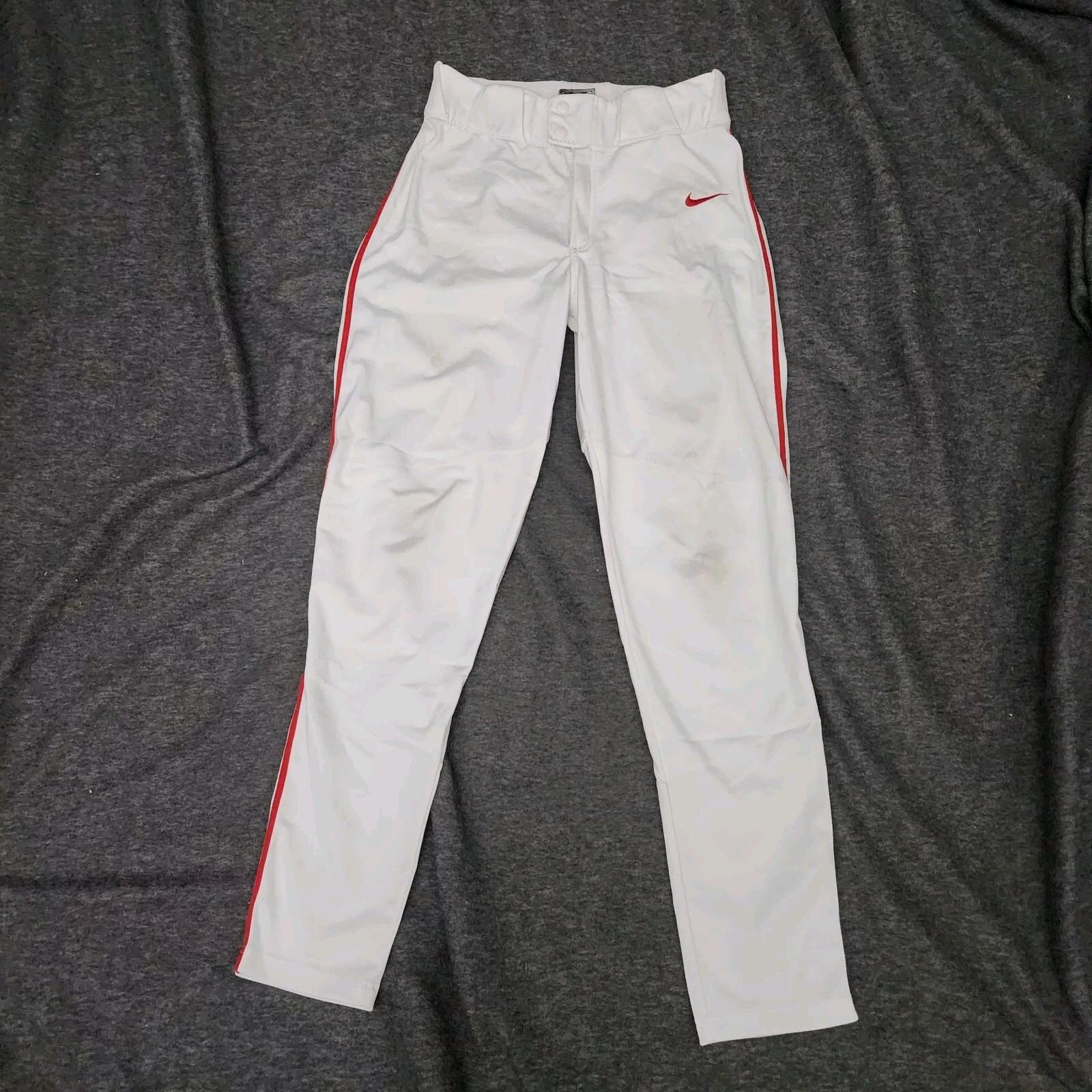 Nike Pants Mens Small White Baseball BSBL Swingman Vapor Softball