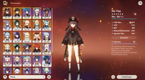 GENSHIN IMPACT EU - 15 - 5 STARS + 6 WEAPON 5 STARS AR56