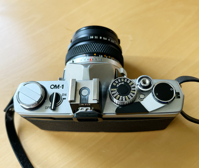 ✨OLYMPUS OM-1 50mm F1.8✨ Olympus OM-1 35mm Film Camera + Zuiko 50mm f/1.8 Lens – Clean