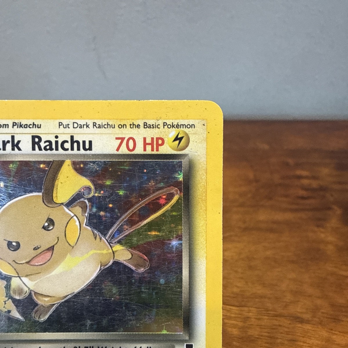Dark Raichu 7/110 Holo Rare Legendary Collection Pokemon Card MP