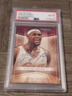 LeBRON JAMES 2004 SKYBOX AUTOGRAPHICS PSA 8 CARD 5.