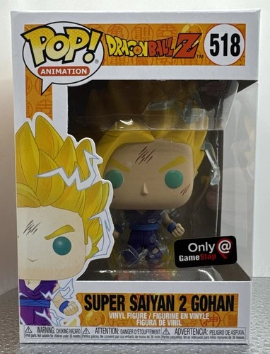 Funko Pop Super Saiyan 2 Gohan #518 Exclusive Dragon Ball Z Collectible Figure