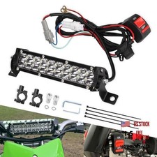 Motorcycle LED Light Bar ON-Off Switch Headlight kit for CRF110 CRF250F