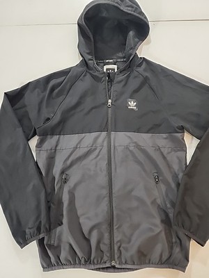 Adidas Skateboarding Climalite Blackbird Windbreaker Jacket Black/Carbon Mens S
