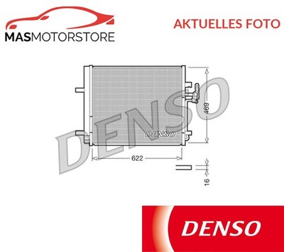 KONDENSATOR KLIMAANLAGE DENSO DCN10016 I FÜR FORD MONDEO IV,S-MAX,GALAXY