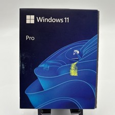 Microsoft Windows 11 Pro 64-Bit USB Flash Drive Black New Open Box Ships Free