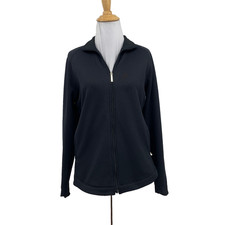 The North Face Sweatshirt Womens M Medium Black Glacier 1/4 Zip Fleece Pullover