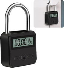 Digitale Zeitschloss, Smart Time Lock Mit Lcd-Display USB Sicherheits Vorhängesc