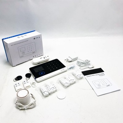 2.4 TFT-Farbbildschirm Smart Alarm System Kit, Wireless GSM + GPRS + WIFI