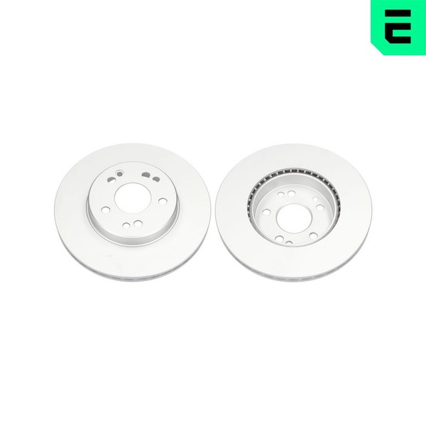 2X Bremsscheibe Optimal BS-3380C FüR Mercedes W124 S124 C124 124 Model Klasse-image